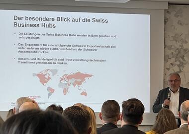 Jährliches Treffen mit Schweizer Botschafterinnen und Botschafter